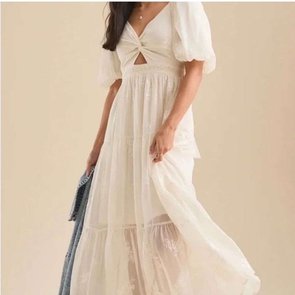 Alter’d State Dani Floral Maxi Dress NWT XL